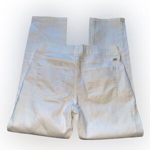 VTG LUCKY BRAND MOLLIE CROP WHITE DENIM JEANS // SIZE 26🤍